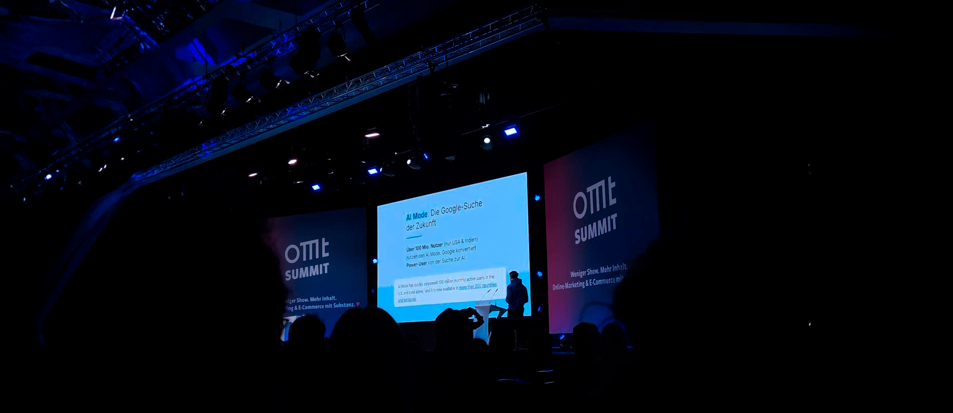 Vortrag auf dem OMT Summit zur Zukunft von Google Suche und KI
